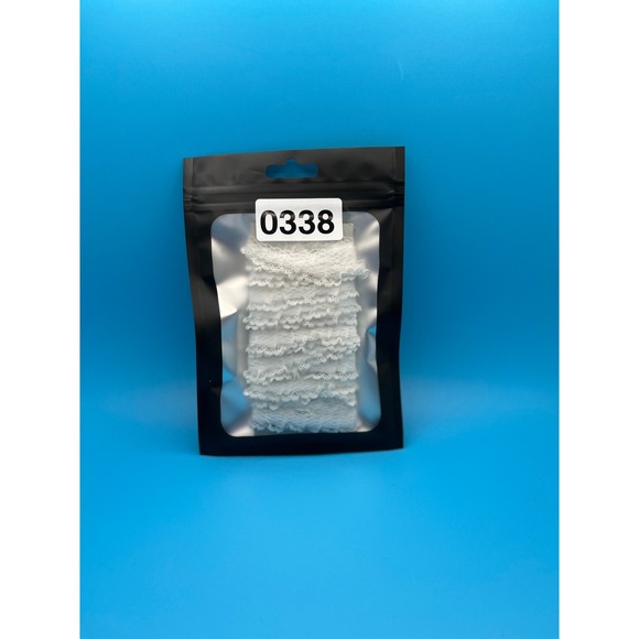 VTG White Lace Trim Ribbon Sewing Embellishment Craft DIY Scrapbooking - 3yd 2ft - Picture 3 of 3